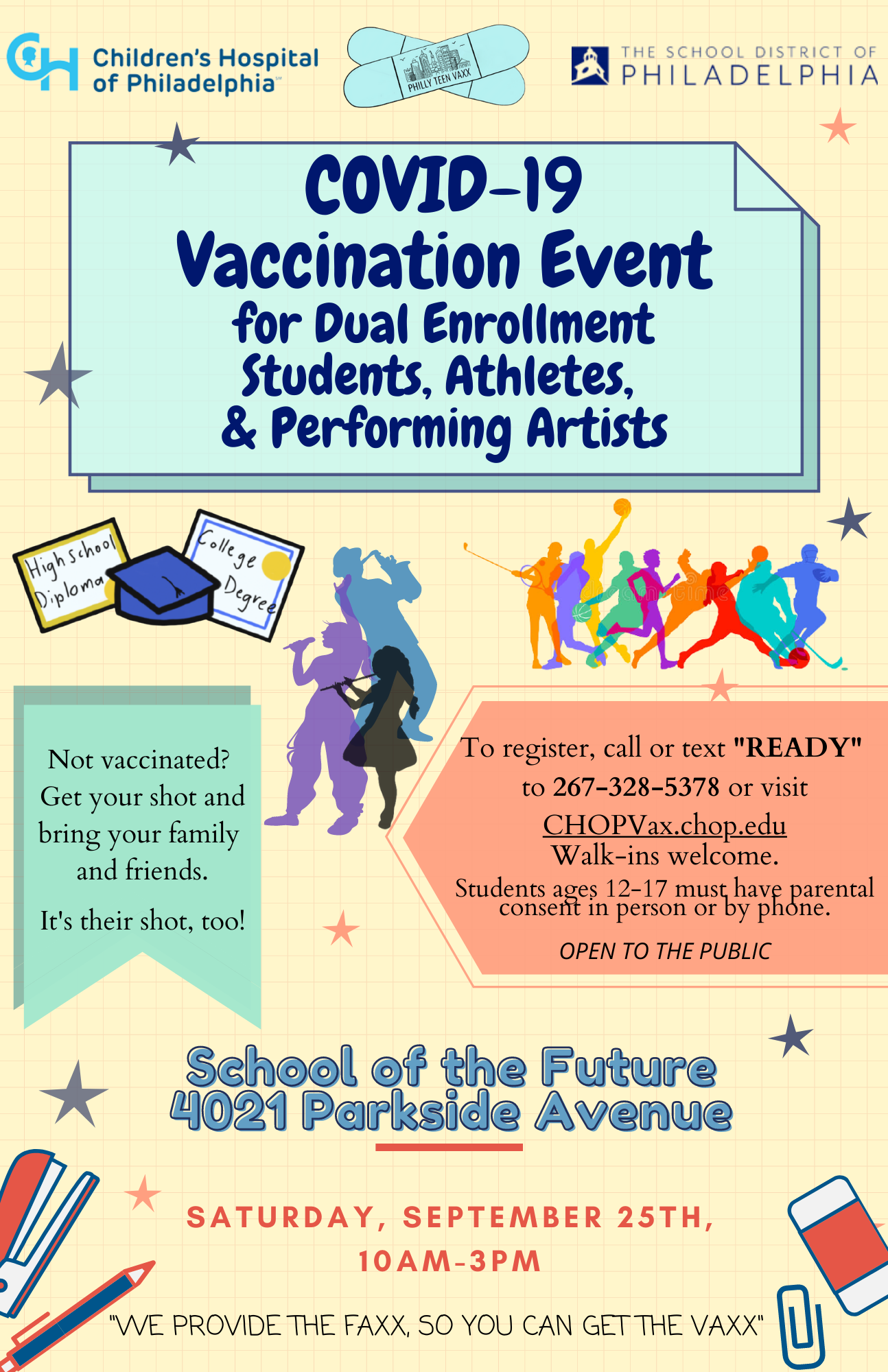 CHOP COVID VACCINATION EVENT